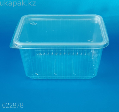Контейнер 179*132 КВ, 1500мл (500/50шт., Прозрачный)