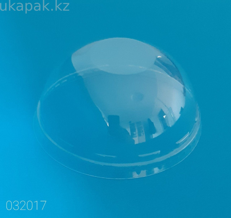Крышка Купол без отверстия прозрачная 50 900кор 032017