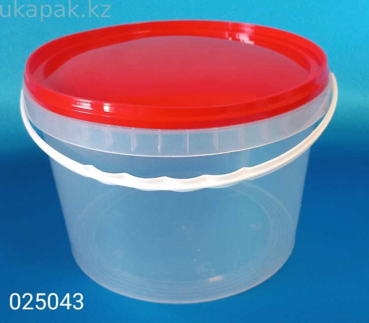 Корпус ведра 3 3 л с ручкой/G прозрачный Крышка ведра 3 3 л/G прозрачная